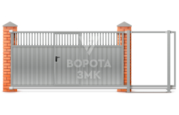 Ворота откатные 2250×2550 ЗМК-6852