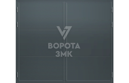 Промышленные распашные ворота сэндвич 3500×3500 ЗМК-4978